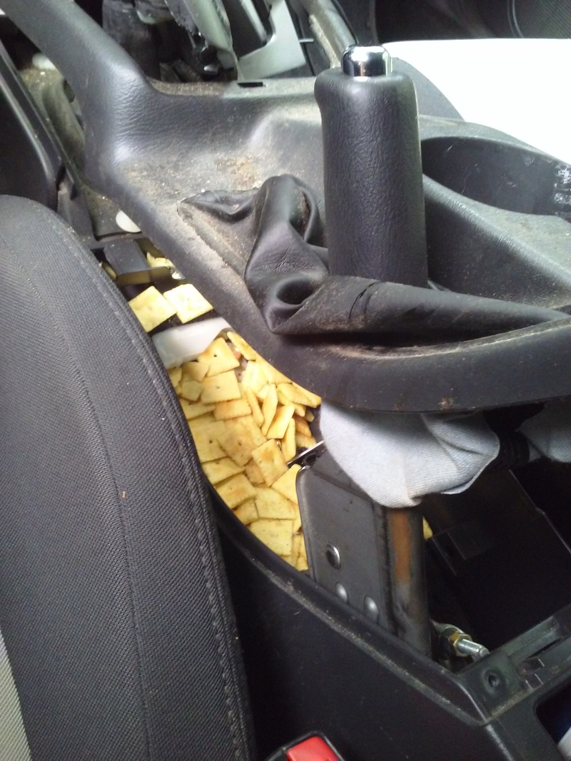 Illustration for article titled My car has a Cheez-It problem, apparently